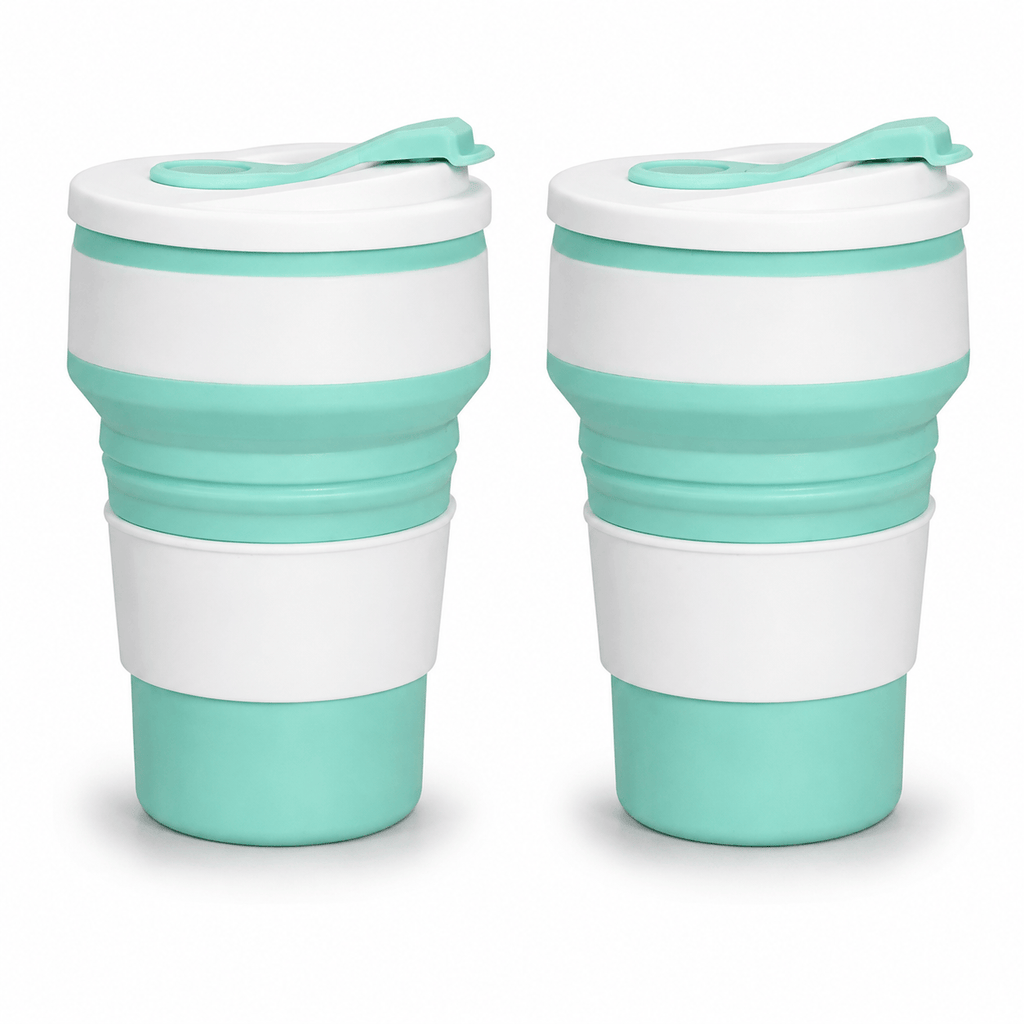Flexi Maison Mug De Voyage Pliable En Silicone