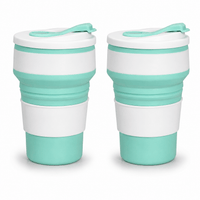 Flexi Maison Mug De Voyage Pliable En Silicone