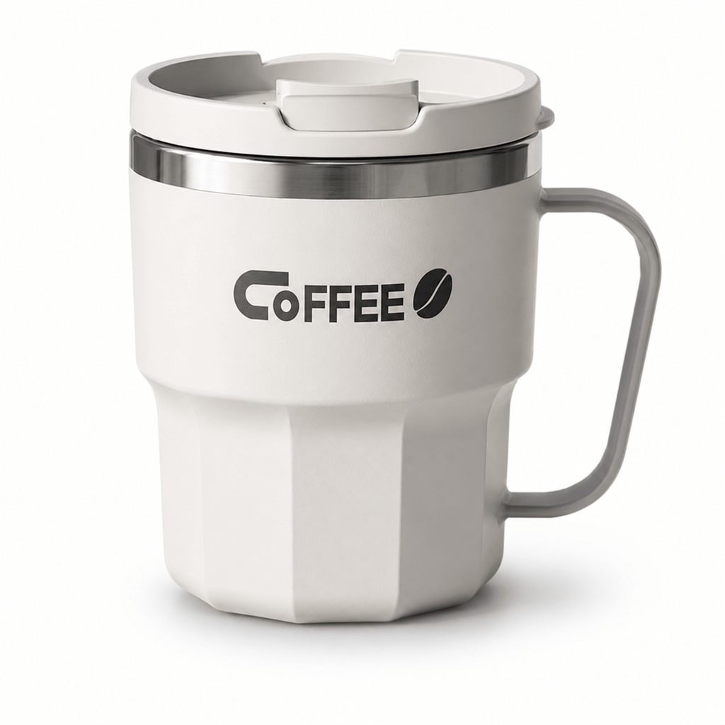 Flexi Maison Mug Isotherme En Acier Inoxydable Avec Poignée