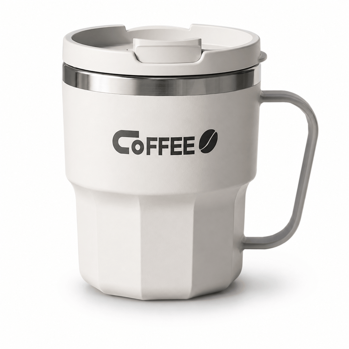 Flexi Maison Mug Isotherme En Acier Inoxydable Avec Poignée