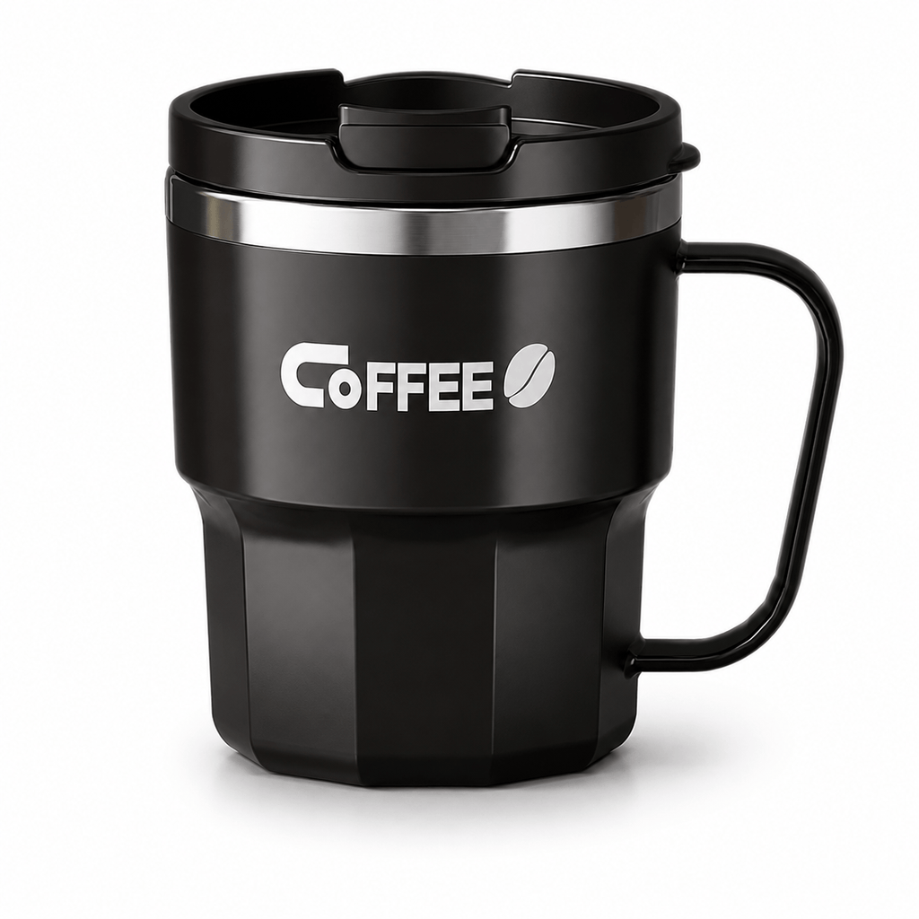 Flexi Maison Mug Isotherme En Acier Inoxydable Avec Poignée