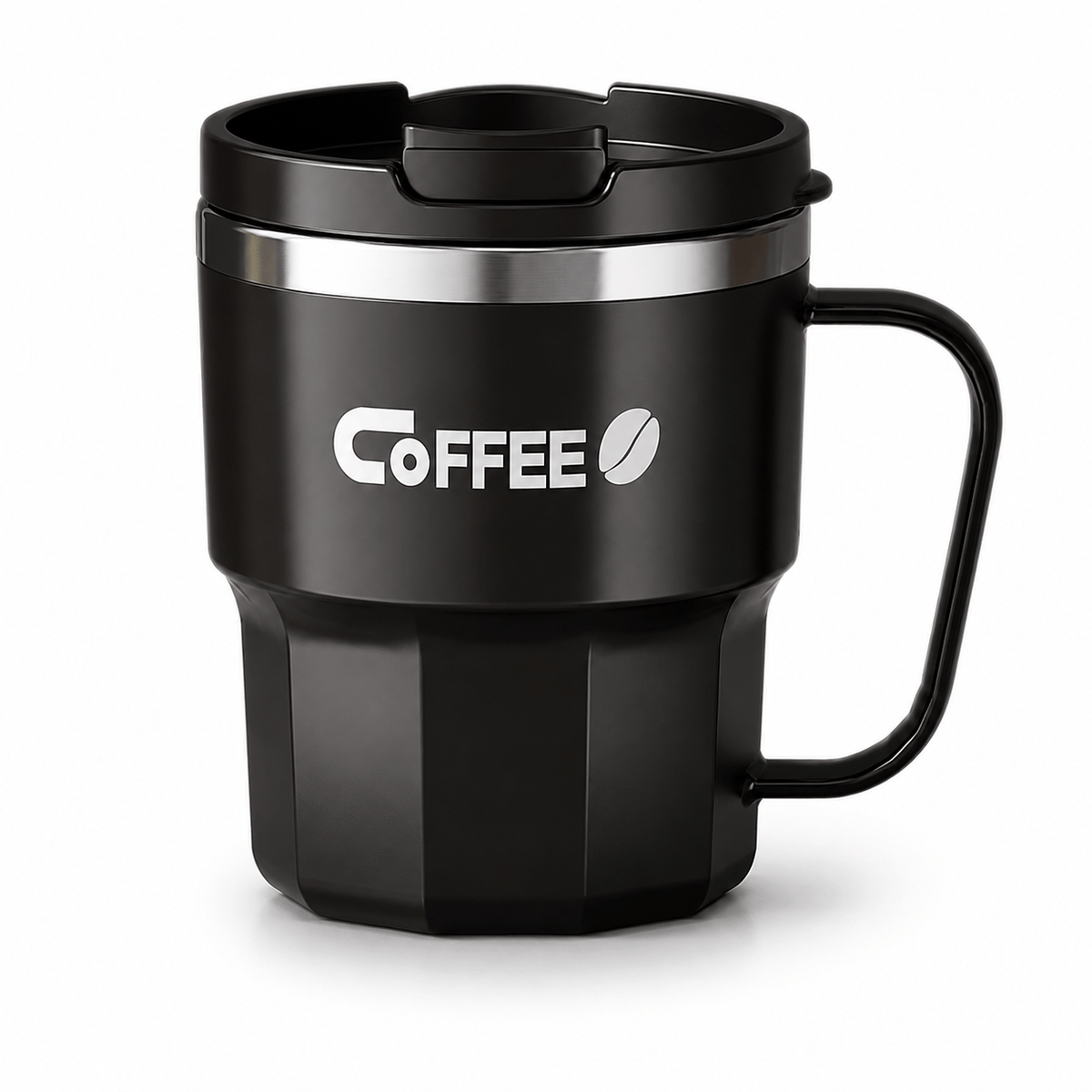 Flexi Maison Mug Isotherme En Acier Inoxydable Avec Poignée
