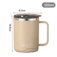 Flexi Maison Mug Isotherme En Acier Inoxydable Et Silicone