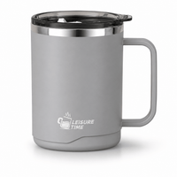 Flexi Maison Mug Isotherme En Acier Inoxydable Et Silicone