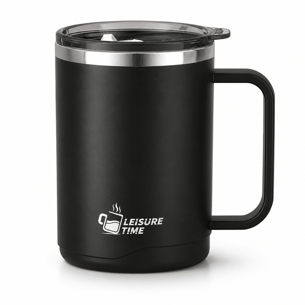 Flexi Maison Mug Isotherme En Acier Inoxydable Et Silicone