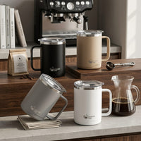 Flexi Maison Mug Isotherme En Acier Inoxydable Et Silicone