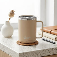 Flexi Maison Mug Isotherme En Acier Inoxydable Et Silicone