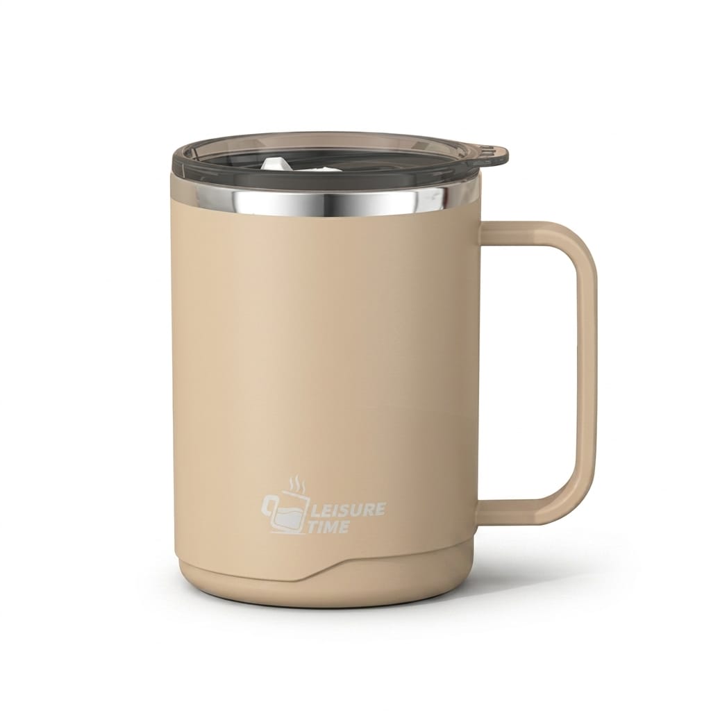 Flexi Maison Mug Isotherme En Acier Inoxydable Et Silicone