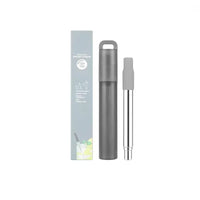 Flexi Maison Paille Télescopique En Acier Inoxydable