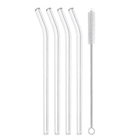 Flexi Maison Pailles En Verre Borosilicate Réutilisables