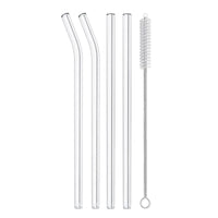 Flexi Maison Pailles En Verre Borosilicate Réutilisables