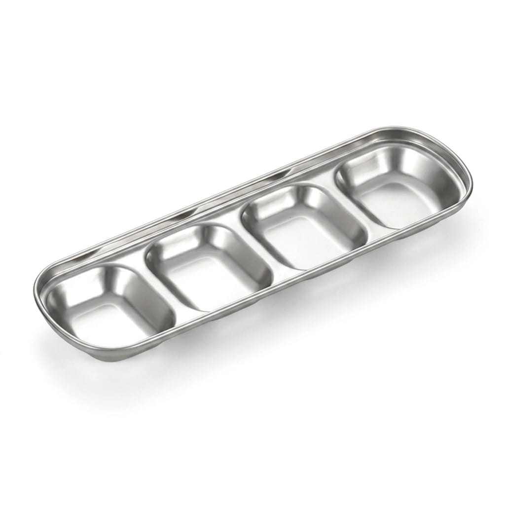 Flexi Maison Récipients À Sauce En Acier Inoxydable Compartimentés