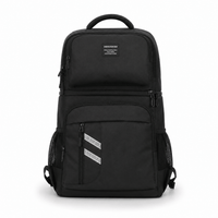 Flexi Maison Sac à dos glacière isotherme noir à double compartiment pour pique-nique