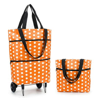 Flexi Maison Sac De Course Pliable À Roulettes