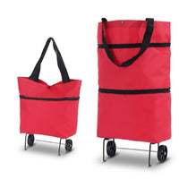 Flexi Maison Sac De Course Pliable À Roulettes