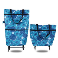 Flexi Maison Sac De Course Pliable À Roulettes