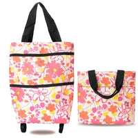 Flexi Maison Sac De Course Pliable À Roulettes