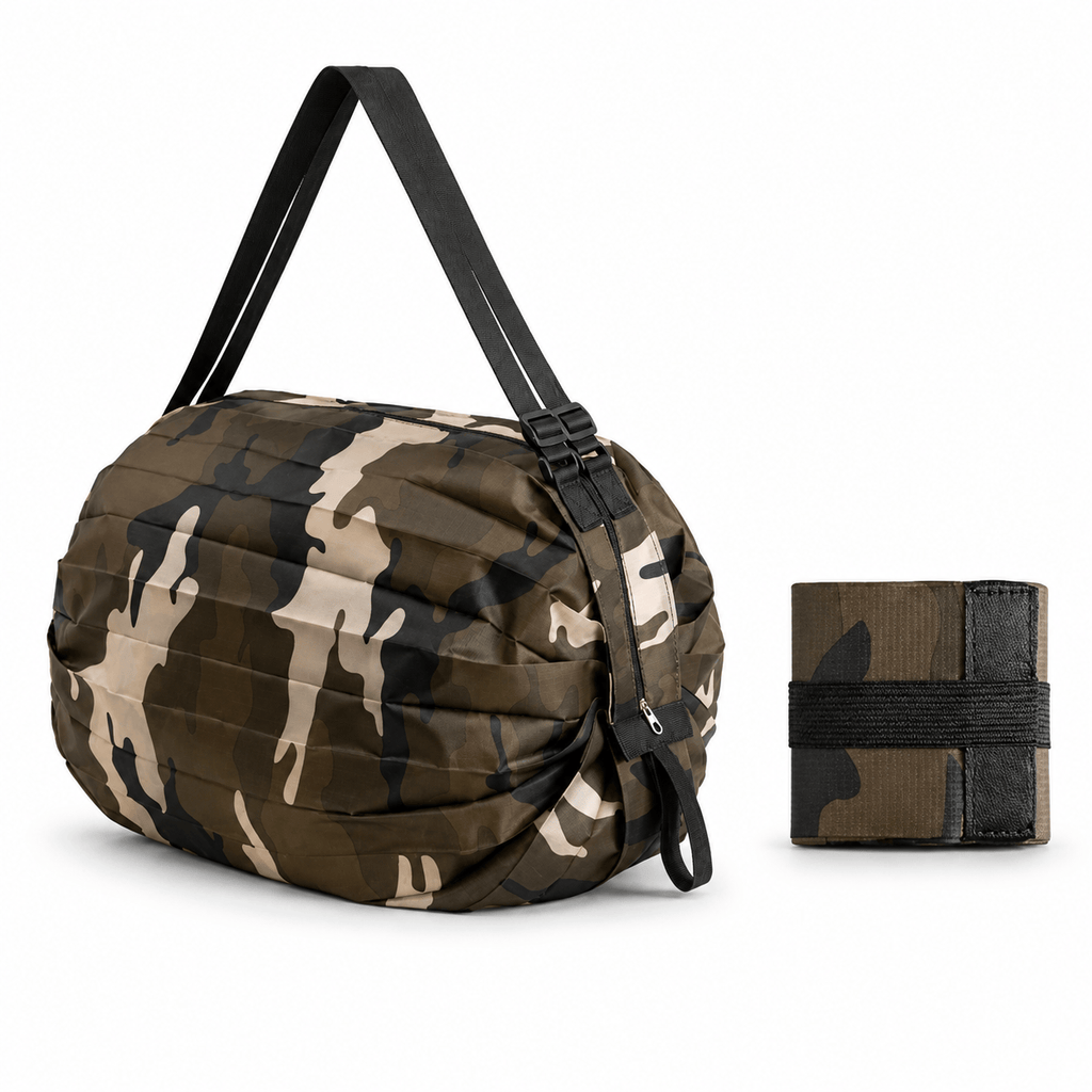 Flexi Maison Sac De Course Pliable Motif Camouflage