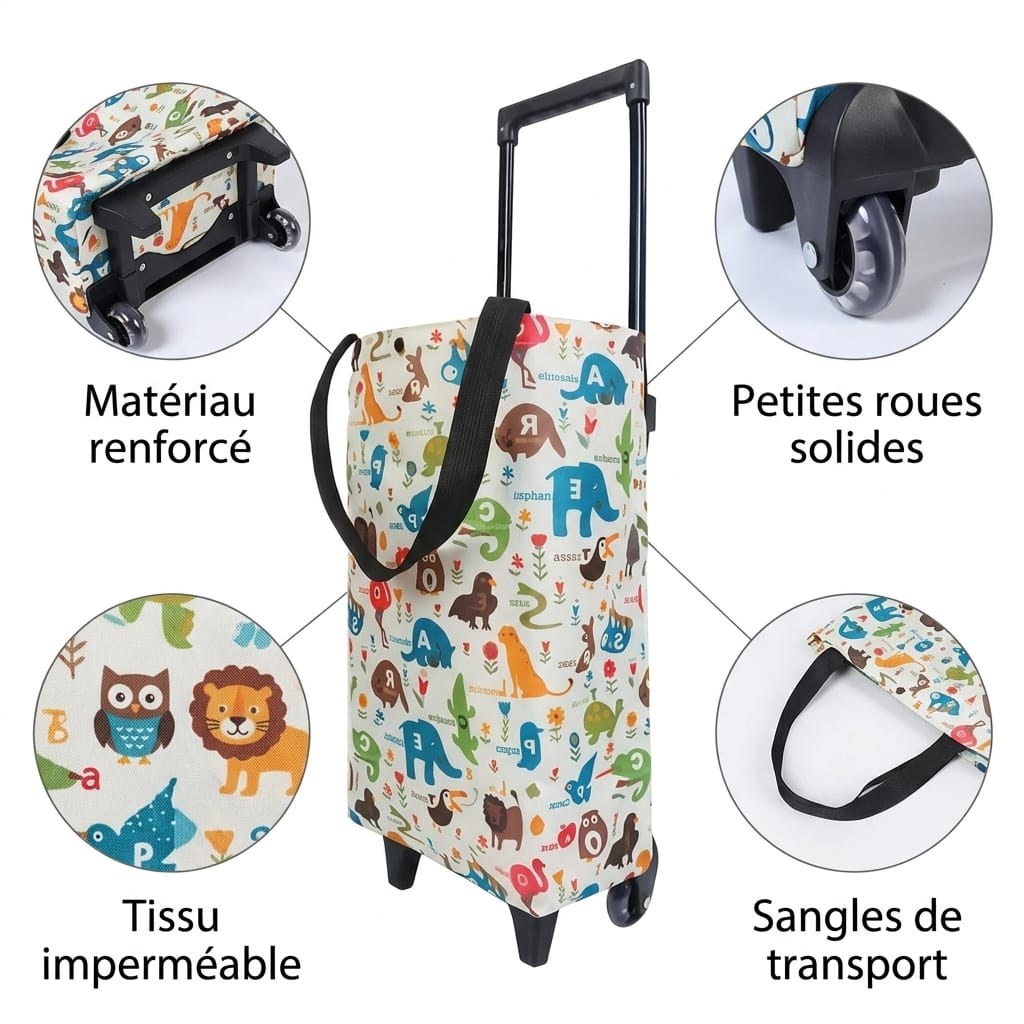 Flexi Maison Sac De Course Toile D'Oxford Pliable