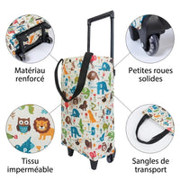Flexi Maison Sac De Course Toile D'Oxford Pliable