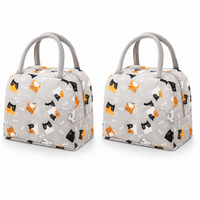 Flexi Maison Sac Isotherme Repas Imprimé Chat