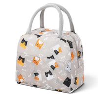 Flexi Maison Sac Isotherme Repas Imprimé Chat