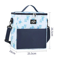 Flexi Maison Sac Repas Isotherme Floral