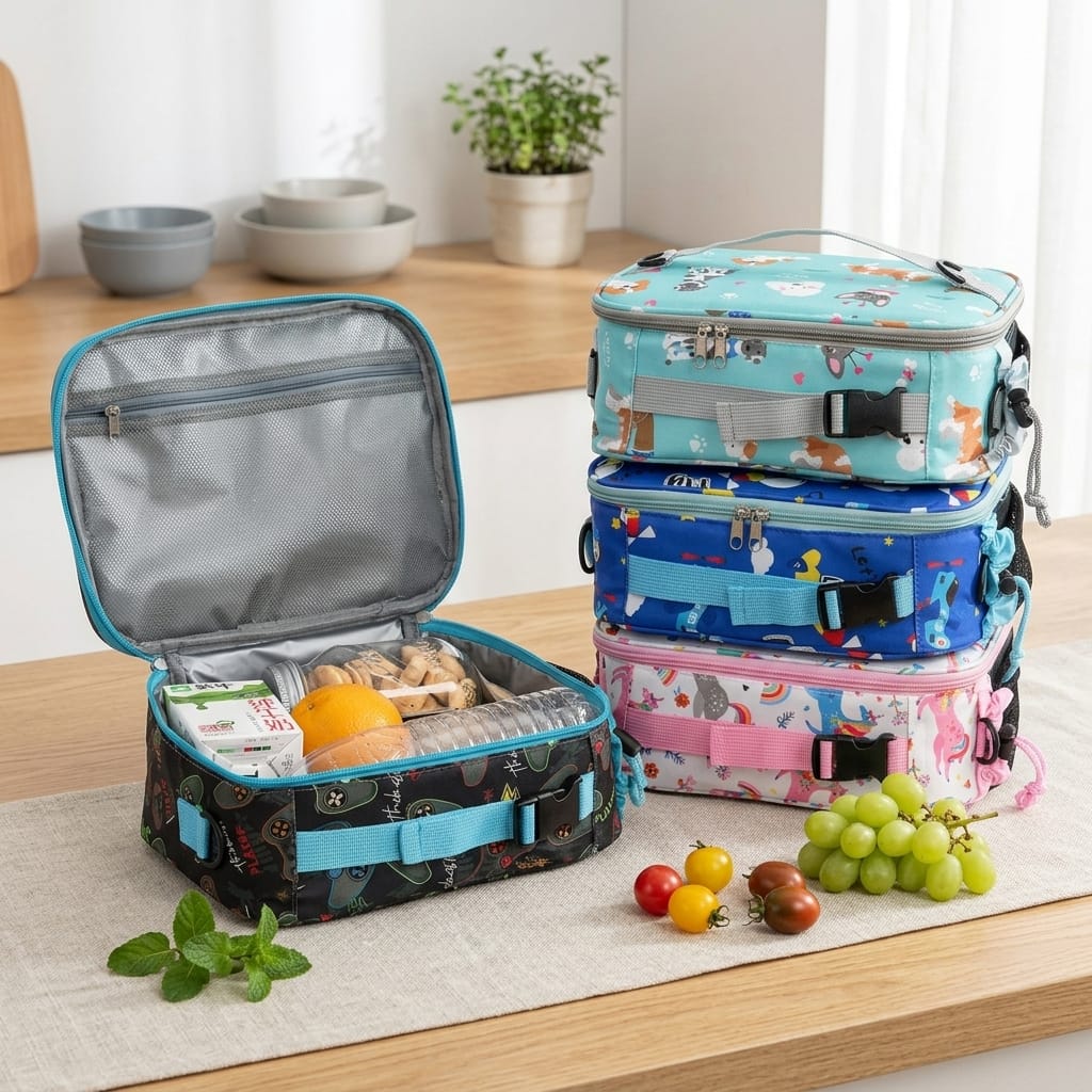 Flexi Maison Sac Repas Isotherme Imprimé Animaux