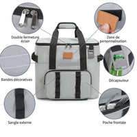 Flexi Maison Sac Repas Isotherme Pliable