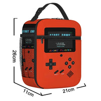 Flexi Maison Sac Repas Motif Console De Jeux Isotherme