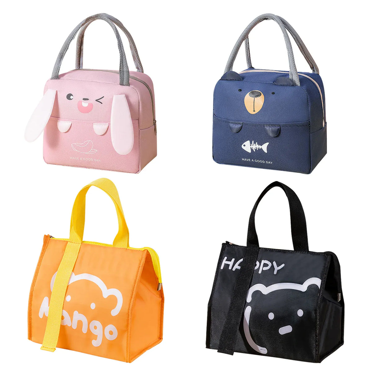 Flexi Maison Sac Repas Rentrée Scolaire Isotherme Animaux