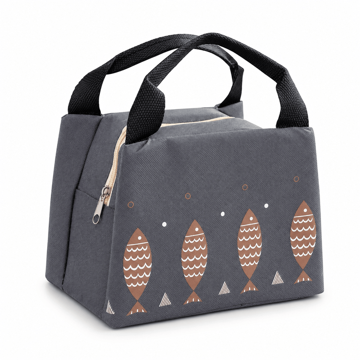 Flexi Maison Sac Repas Toile Isotherme Motif Poisson
