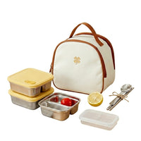 Flexi Maison Set Lunch Box Avec Sac Isotherme et Couverts