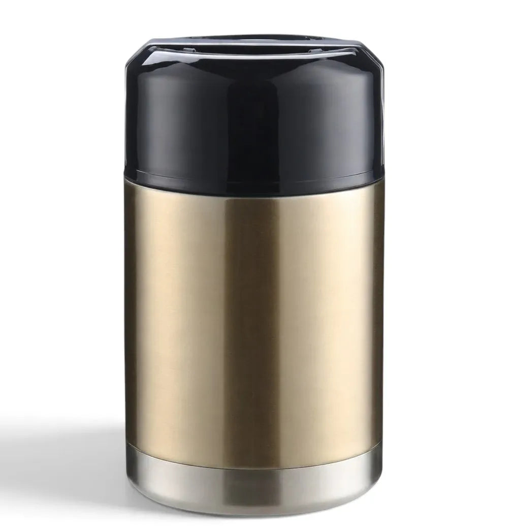 Flexi Maison Thermos alimentaire Isotherme En acier inoxydable Avec sac et couverts