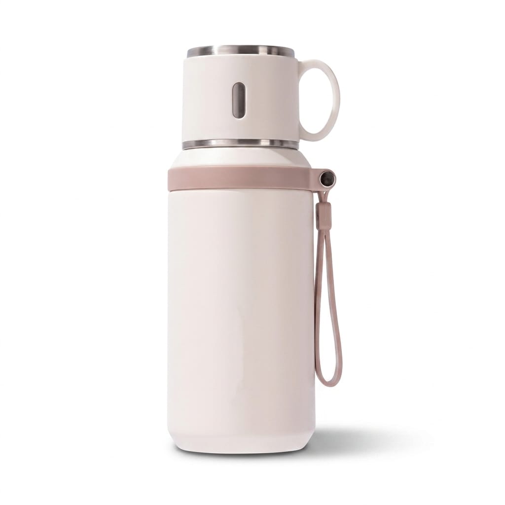 Flexi Maison Thermos Gourde Isotherme Inox